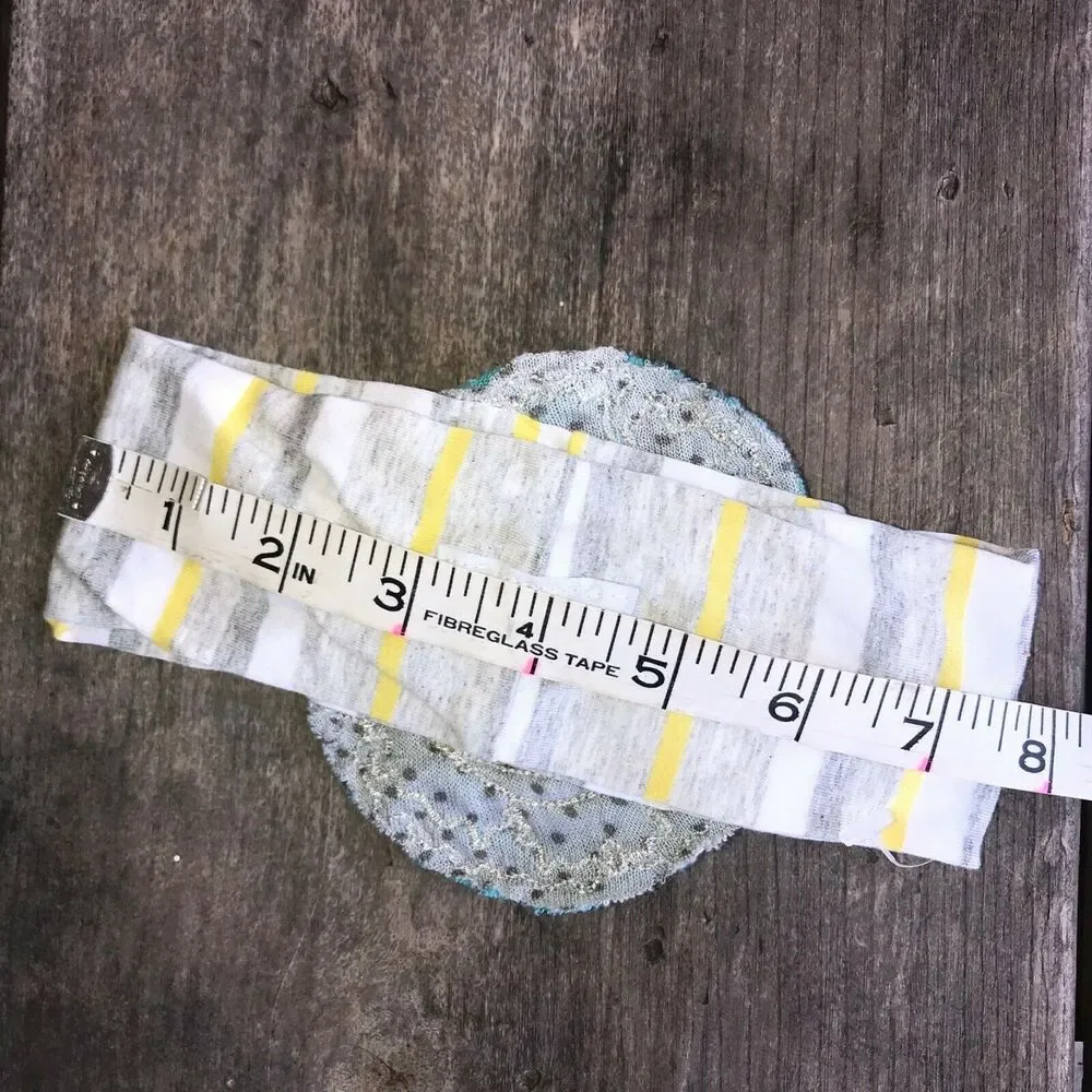 ZaZa Couture‎ Baby Girl Headband Aqua White Lime Rosette Lace Boutique Small